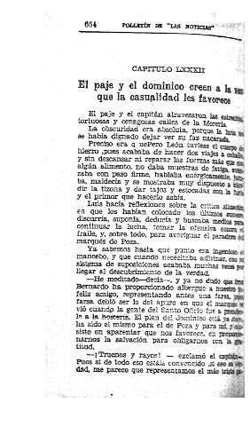 LXXXII. El paje y el dominico creen a la vez que la casualidad les favorece