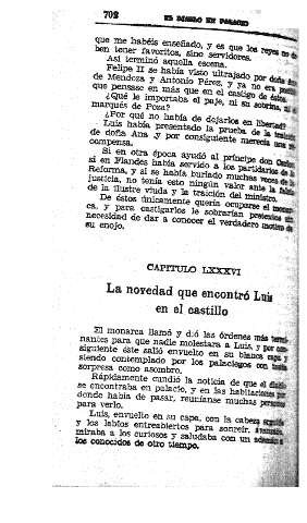 LXXXVI. La novedad que encontró Luis en el castillo