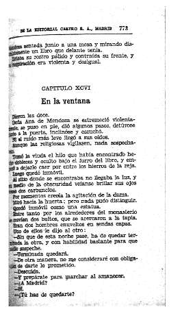 XCVI. En la ventana