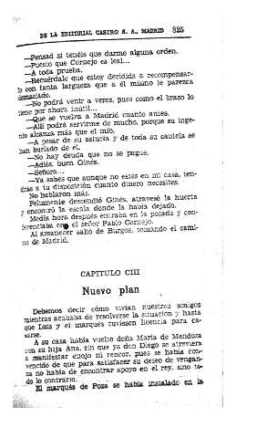 CIII. Nuevo plan