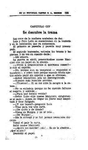 CIV. Se descubre la trama