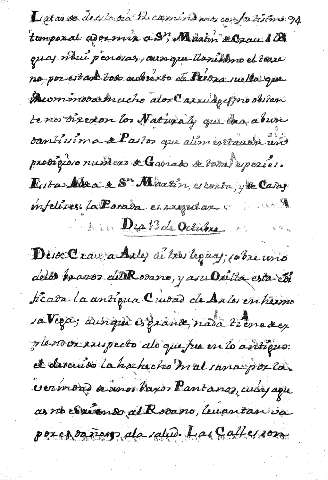 Dia 13 de Octubre