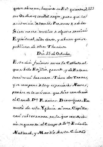 Dia 25 deOctubre