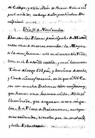 Dia 16 de Noviembre