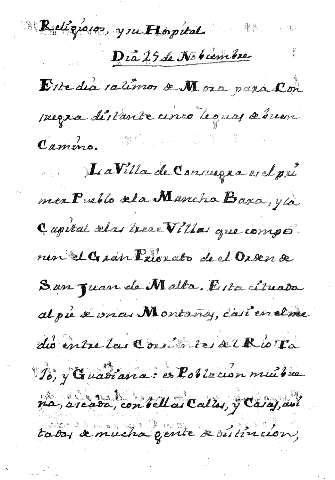 Dia 25 de Nobiembre