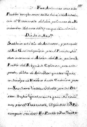 Dia 30 de Novre.