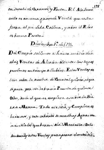 Diziembre1º. de1799