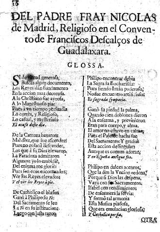 Del Padre Fray Nicolas de Madrid ...