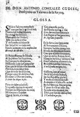 De Don Antonio Gonzalez Gudiel ...