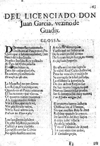 Del Licenciado Don Juan Garcia ...