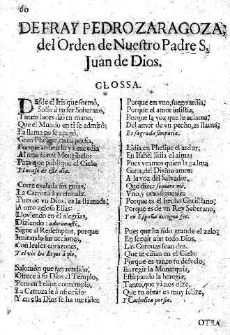 De Fray Pedro Zaragoza ...