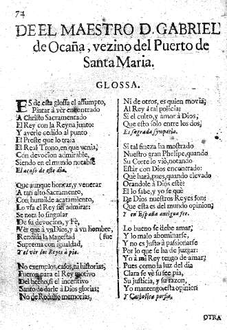 De el Maestro D. Gabriel de Ocaña ...