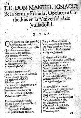 De Don Manuel Ignacio de la Serna y Estrada ...