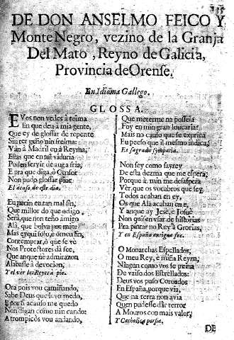 De Don Anselmo Feico y Monte Negro ...