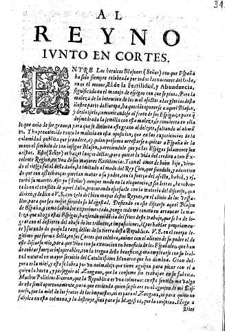 Al Reyno Iunto en Cortes