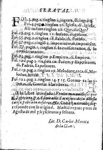 Erratas