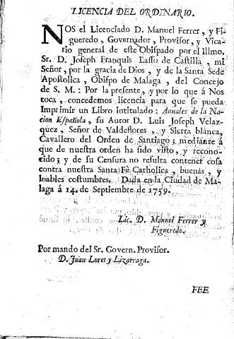 Licencia del Ordinario