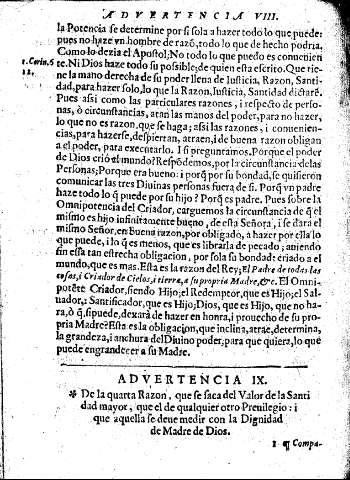 Advertencia IX