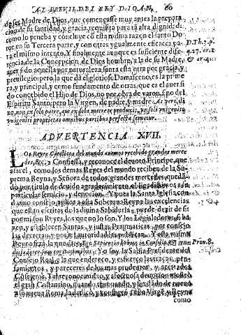 Advertencia XVII