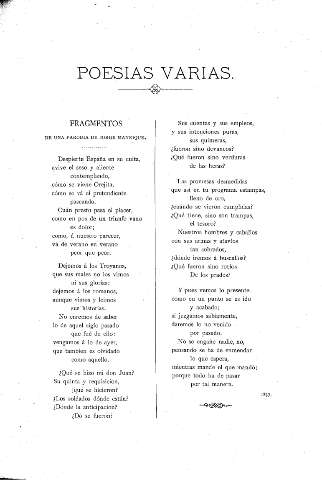 Poesías varias