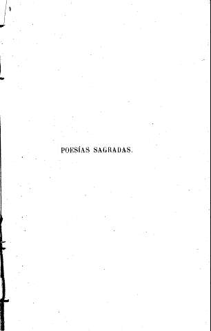 Poesías Sagradas