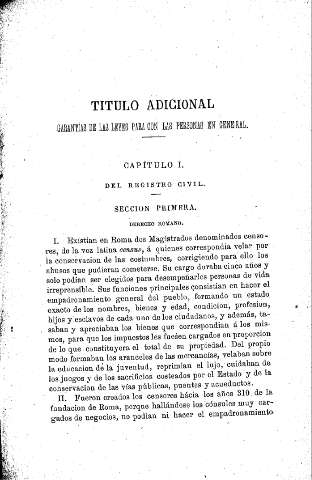 Título adicional. Garantías de las leyes para con las personas en general