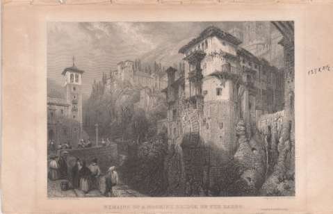 Remains of a Moorish Bridge on the Darro