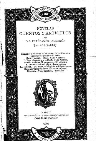 Novelas, cuentos y artículos