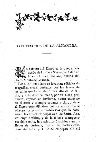 Los tesoros de la Alhambra