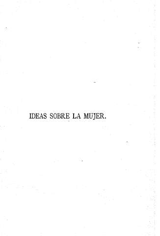 Ideas sobre la mujer