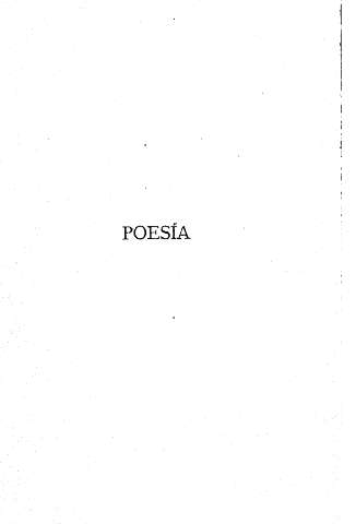 Poesía