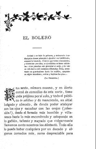 El bolero