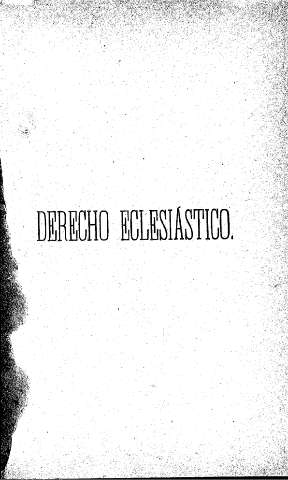 Derecho eclesiástico