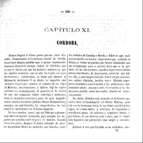 Capitulo XI. Cordoba