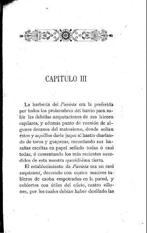 Capítulo III