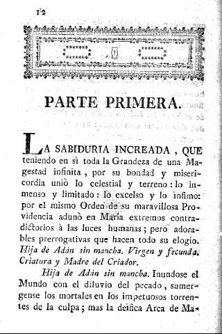 Parte primera
