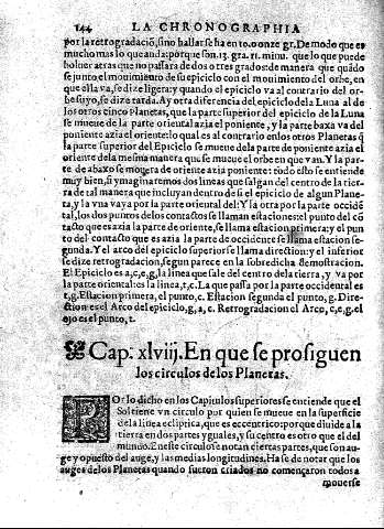 Cap. xlviij.En que fe profiguen los circulos delos Planetas