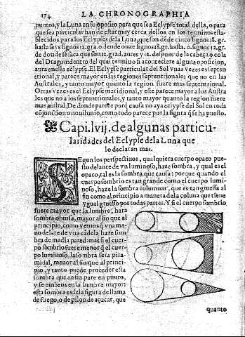 Capi.lvik. de algunas particulariedades del Eclypse dela Luna que lo declaran mas