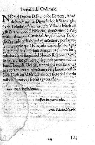 Licencia del Ordinario