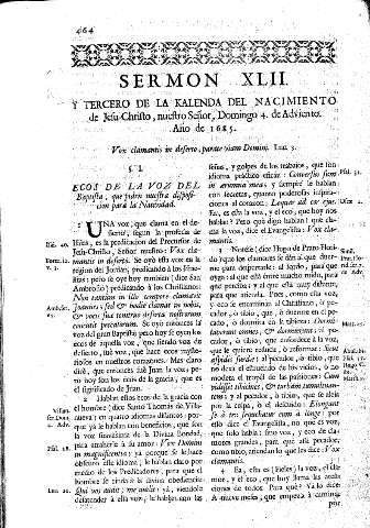 Sermon XLII. Y Tercero de la kalenda del Nacimiento de Jesu-Christo