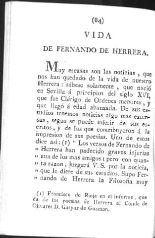 [Vida de Fernando de Herrera] 84