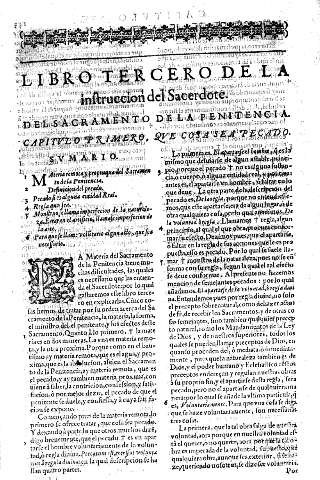 Libro tercero de la instruccion del Sacerdote