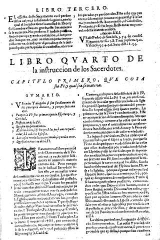 Libro qvarto de la instruccion de los Sacerdotes