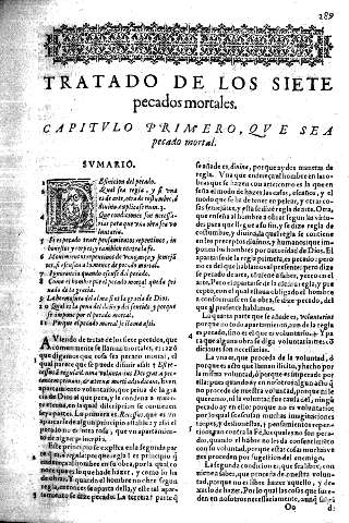 Tratado de los siete pecados mortales