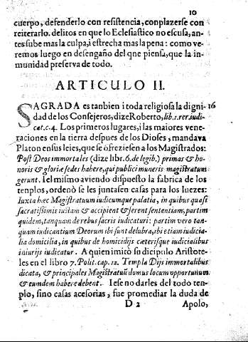 Articulo II.