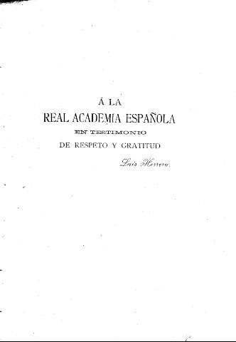 Á la Real Academia Española