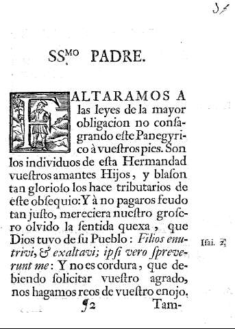 Ssmo. Padre