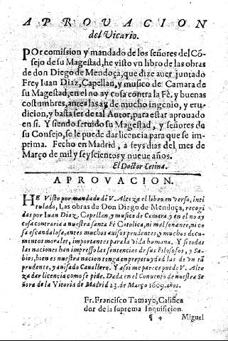 Aprovacion del Vicario