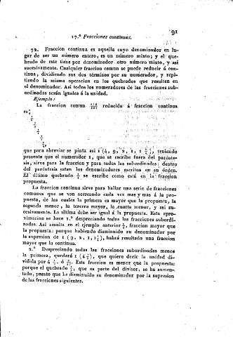 17º. Fracciones continuas
