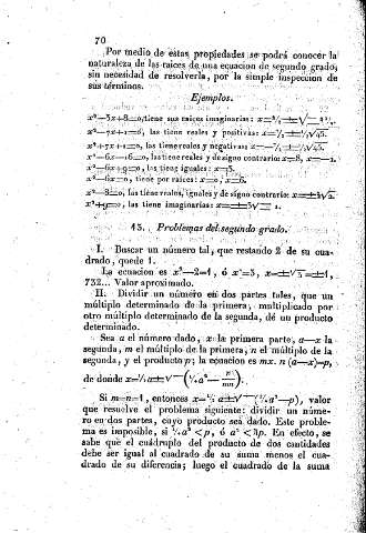 13º. Problemas de segundo grado